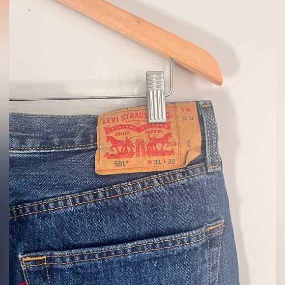 Classic  501 Levi’s 31x32. - Picture 5 of 9